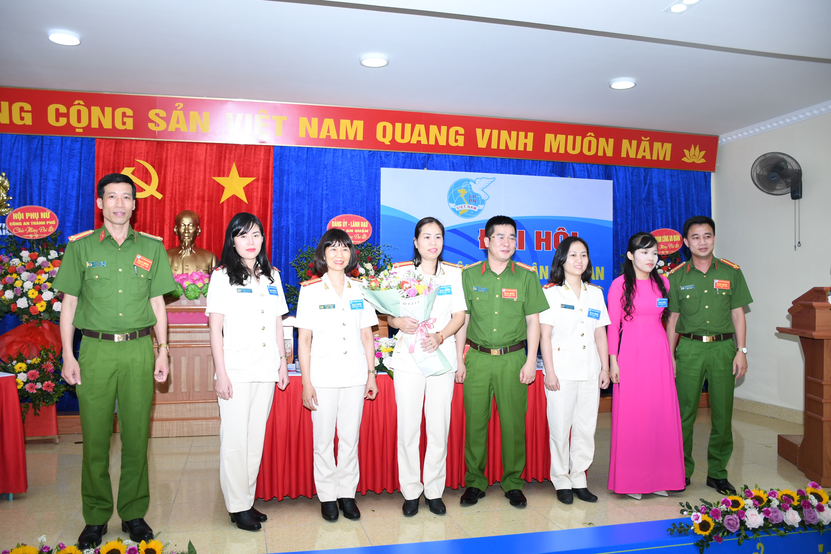 Đại hội Phụ nữ CAQ Kiến An nhiệm kỳ 2021-2026: Phấn đấu thực hiện tốt 3 nội dung phong trào thi đua, xây dựng mới 1 công trình, phần việc